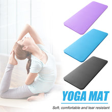Load image into Gallery viewer, 650*250*15mm TPE Yoga Mat with Position Line Non Slip Carpet Mat For Beginner Environmental Fitness Gymnastics Mats Indoor
