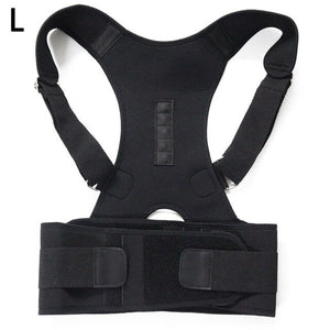 Posture Corrector Support Magnetic Back Shoulder Brace Belt For Men Women Body Shaping Sitting position Correction Belt