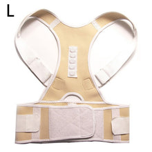 Load image into Gallery viewer, Posture Corrector Support Magnetic Back Shoulder Brace Belt For Men Women Body Shaping Sitting position Correction Belt
