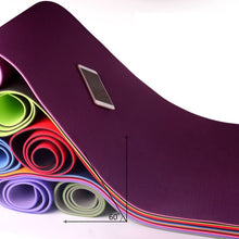Load image into Gallery viewer, 2020 latest  Yoga Mat with Position Line Non Slip Carpet Mat For Beginner Environmental Fitness Gymnastics Mats

