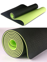 Load image into Gallery viewer, 2020 latest  Yoga Mat with Position Line Non Slip Carpet Mat For Beginner Environmental Fitness Gymnastics Mats

